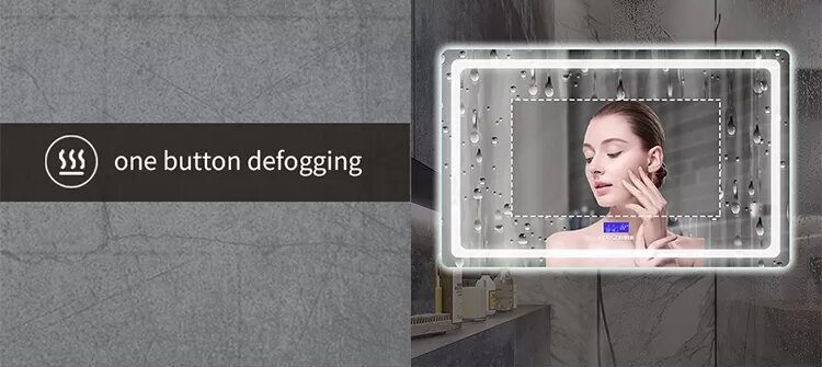 defogging led mirror