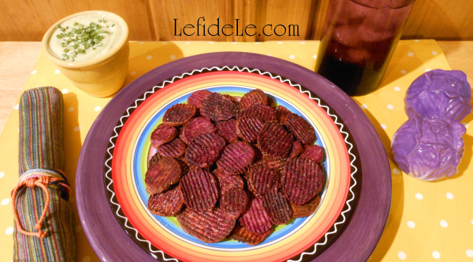 Healthy Purple Baked Potato Chips & Creamy Vegan Tasty Tuber Topping Dip Recipes