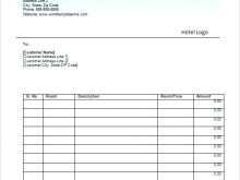 13 Standard Hotel Pro Forma Invoice Template Layouts with Hotel Pro Forma Invoice Template