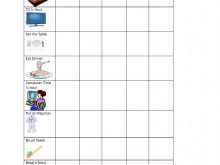 Visual Schedule Template For School