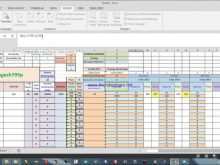 Production Planning Sheet Template 2