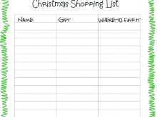 Christmas Card List Template For Mac