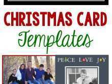 Christmas Card Templates Multiple Photos