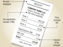 58 Creative Gcc Vat Invoice Template For Free with Gcc Vat Invoice Template