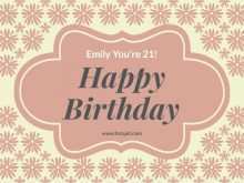 Birthday Card Html Template