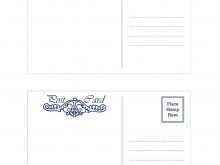 Postcard Activity Template