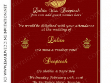 69 Printable Indian Wedding Card Templates Hd Templates for Indian Wedding Card Templates Hd