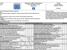 73 Creating Junior High School Report Card Template PSD File with Junior High School Report Card Template