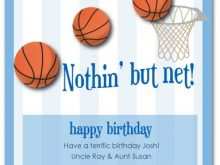 74 Best Birthday Card Template Basketball in Word for Birthday Card Template Basketball