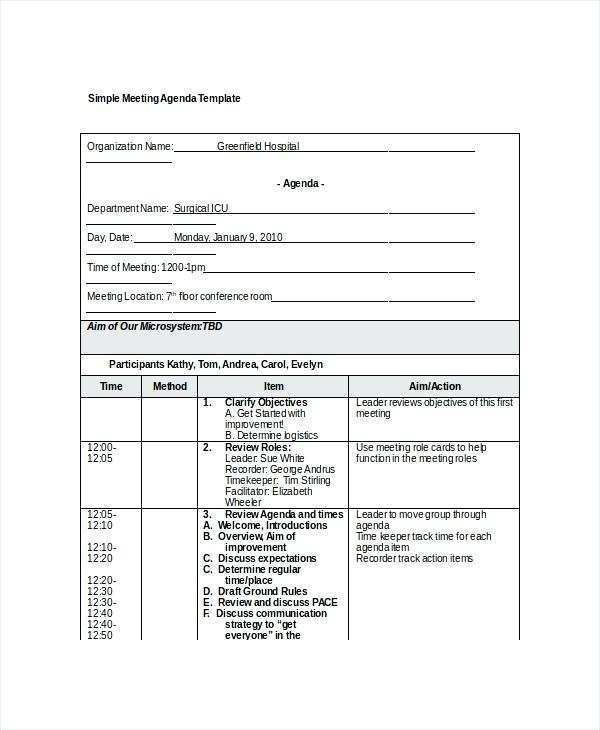 85 Create Meeting Agenda Template Microsoft Word 2007 PSD File for Meeting Agenda Template Microsoft Word 2007