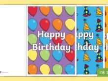 87 Format Birthday Card Templates Photo Formating for Birthday Card Templates Photo