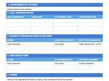 92 Visiting Sop Meeting Agenda Template Download for Sop Meeting Agenda Template