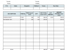 97 Creative Australian Tax Invoice Template No Gst For Free with Australian Tax Invoice Template No Gst