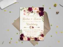 47 Printable Etsy Wedding Invitation Template For Free for Etsy Wedding Invitation Template