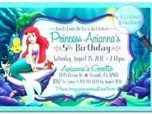 Mermaid Party Invitation Template