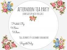 85 Standard Tea Party Invitation Template Word Maker by Tea Party Invitation Template Word