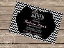 93 How To Create Elegant Sweet 16 Invitation Templates Photo by Elegant Sweet 16 Invitation Templates