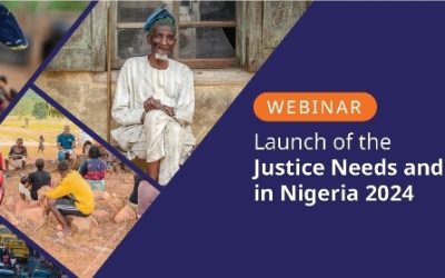 HiiL Launches the Justice Needs and Satisfaction (JNS) 2024 Report: A Comprehensive Examination of Nigeria’s Justice Landscape 