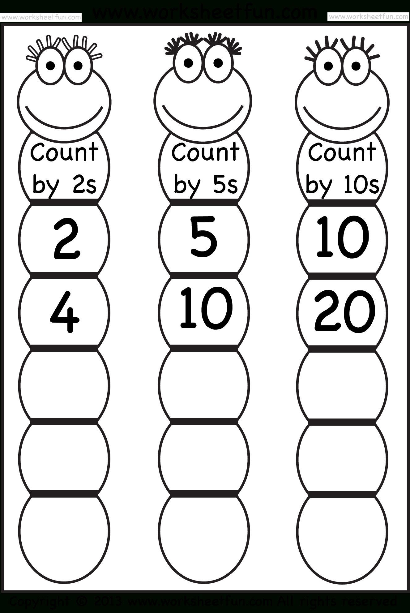 Counting By Twos Chart