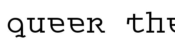 Queer theory Font