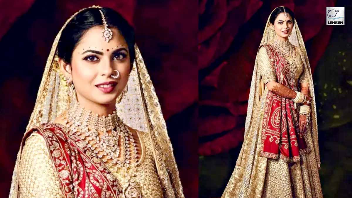 Isha Ambani Wore A Rs 90cr lehenga Tributing To Her Mother's