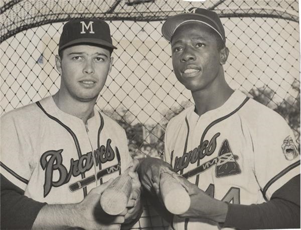 Kubina And The Mick - Hank Aaron and Eddie Mathews (1958)