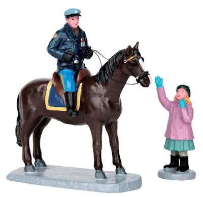 Mounted Policeman, Set Of 2