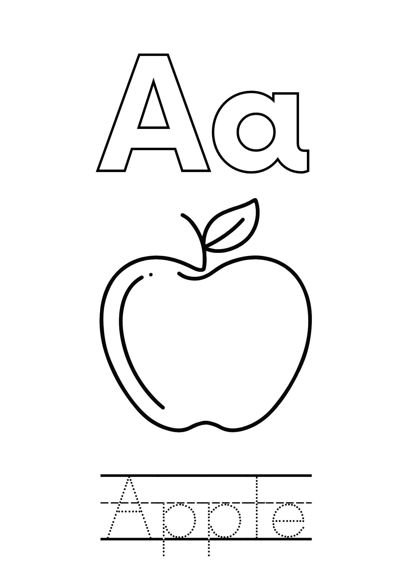 Free Printable Alphabet Coloring Pages Alphabet Preschool Alphabetо ...