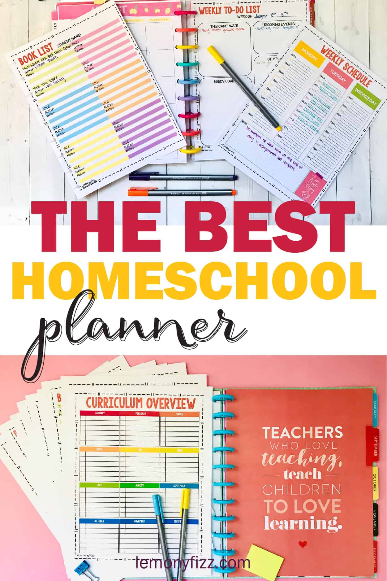 Making the Best Homeschool Planner to Fit Your Family