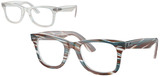 Ray-Ban Eyeglasses RX4340V Wayfarer Ease 8382