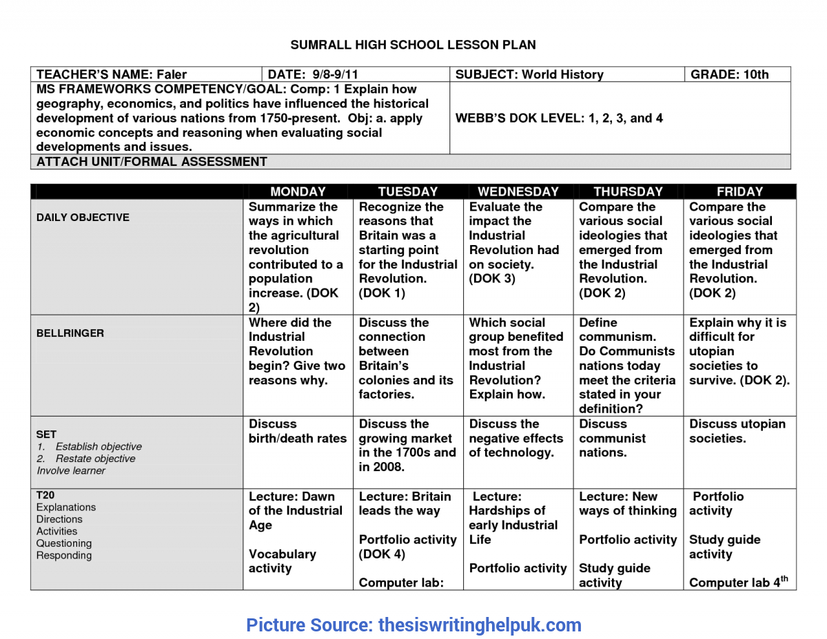 High Scope Lesson Plan Templates Freebie Tpt 95 Highs - vrogue.co