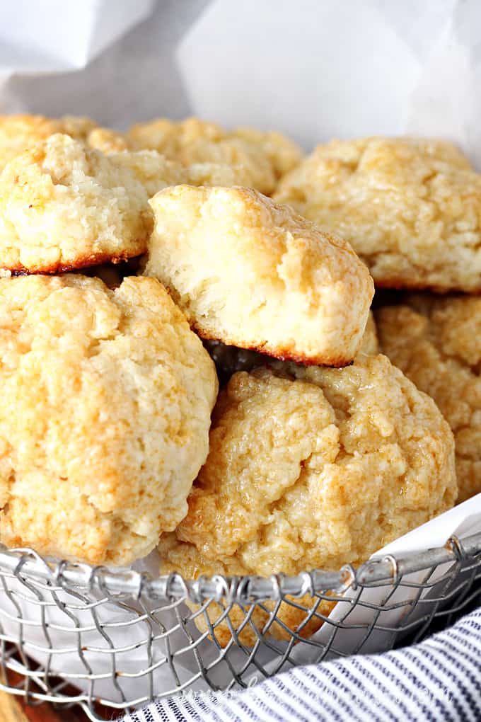 Honey Butter Biscuits (Church's Chicken Copycat)