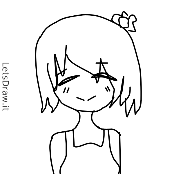 How to draw girl / tstz83qam.png / LetsDrawIt