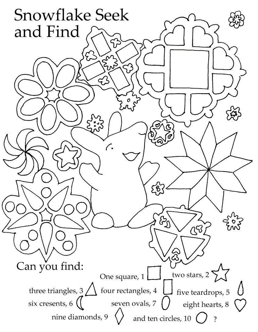 Free Printable Seek And Find Word Puzzles