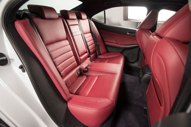 2014 Lexus IS Rear Seats