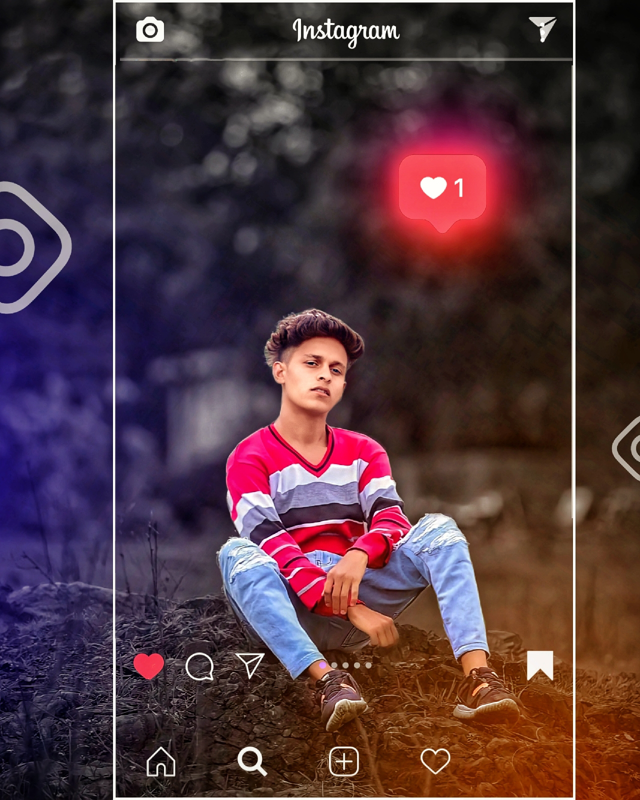 Instagram Creative Photo Editing in PicsArt