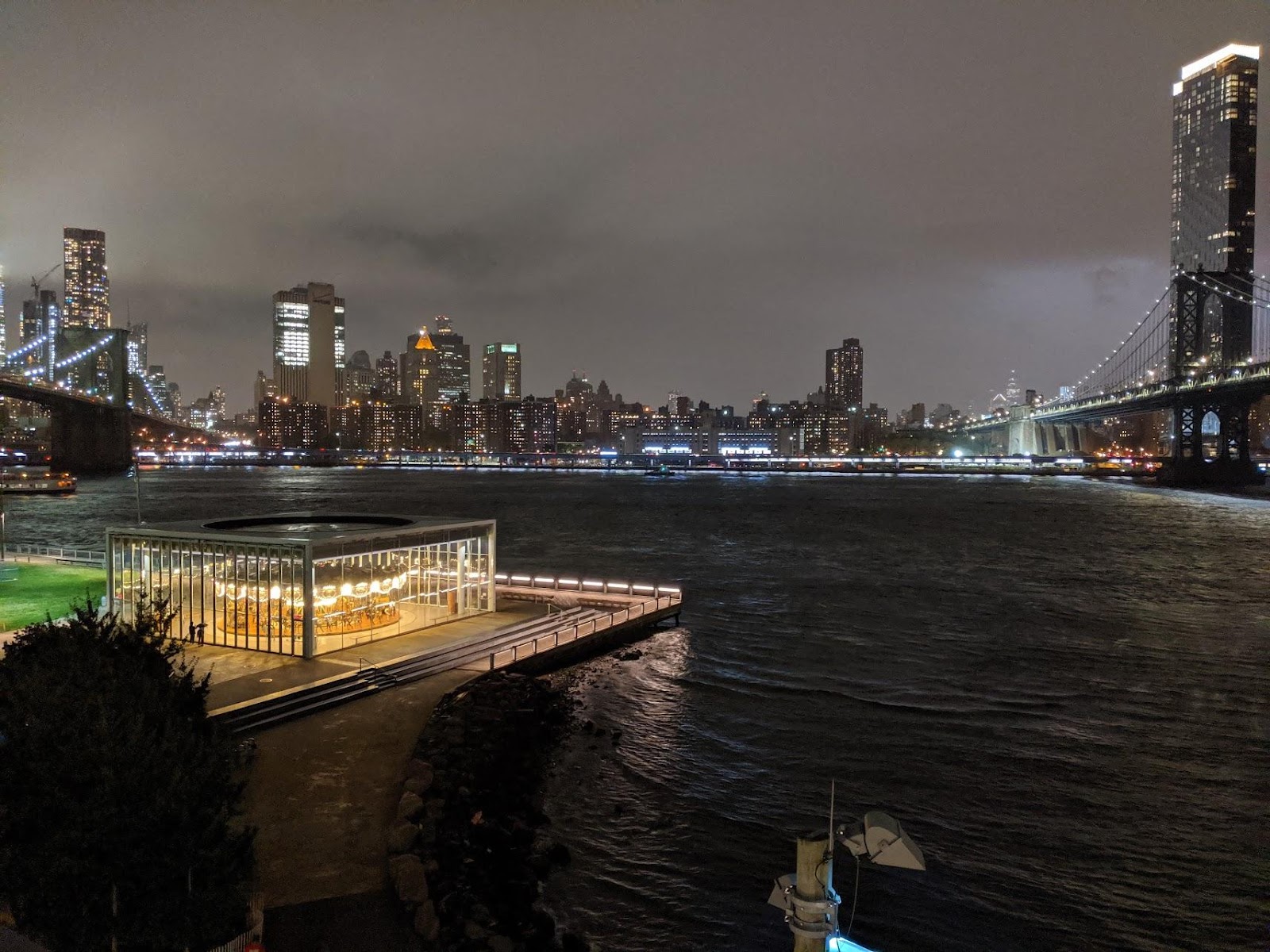 Jane's Carousel with Brooklyn Bridge