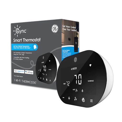 Cync Smart Thermostat with Wi-Fi Compatibility