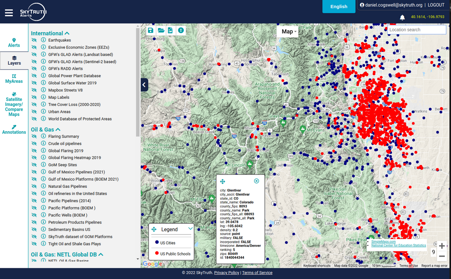 Skytruth Visualization