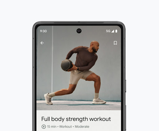 Full body strength workout in the Premium app