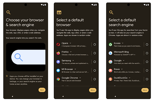 choice scree flow