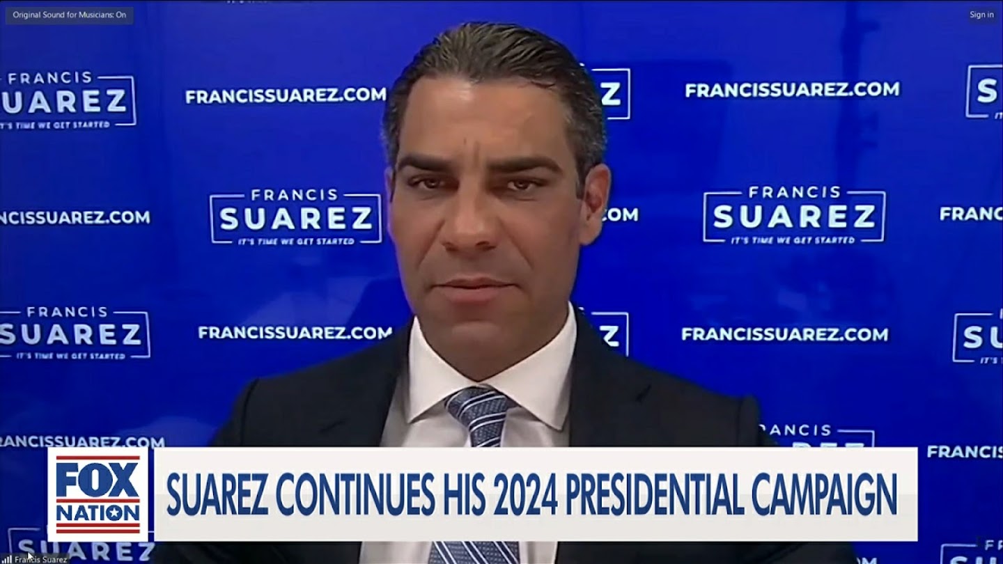 Watch Francis Suarez: Democracy 2024 live