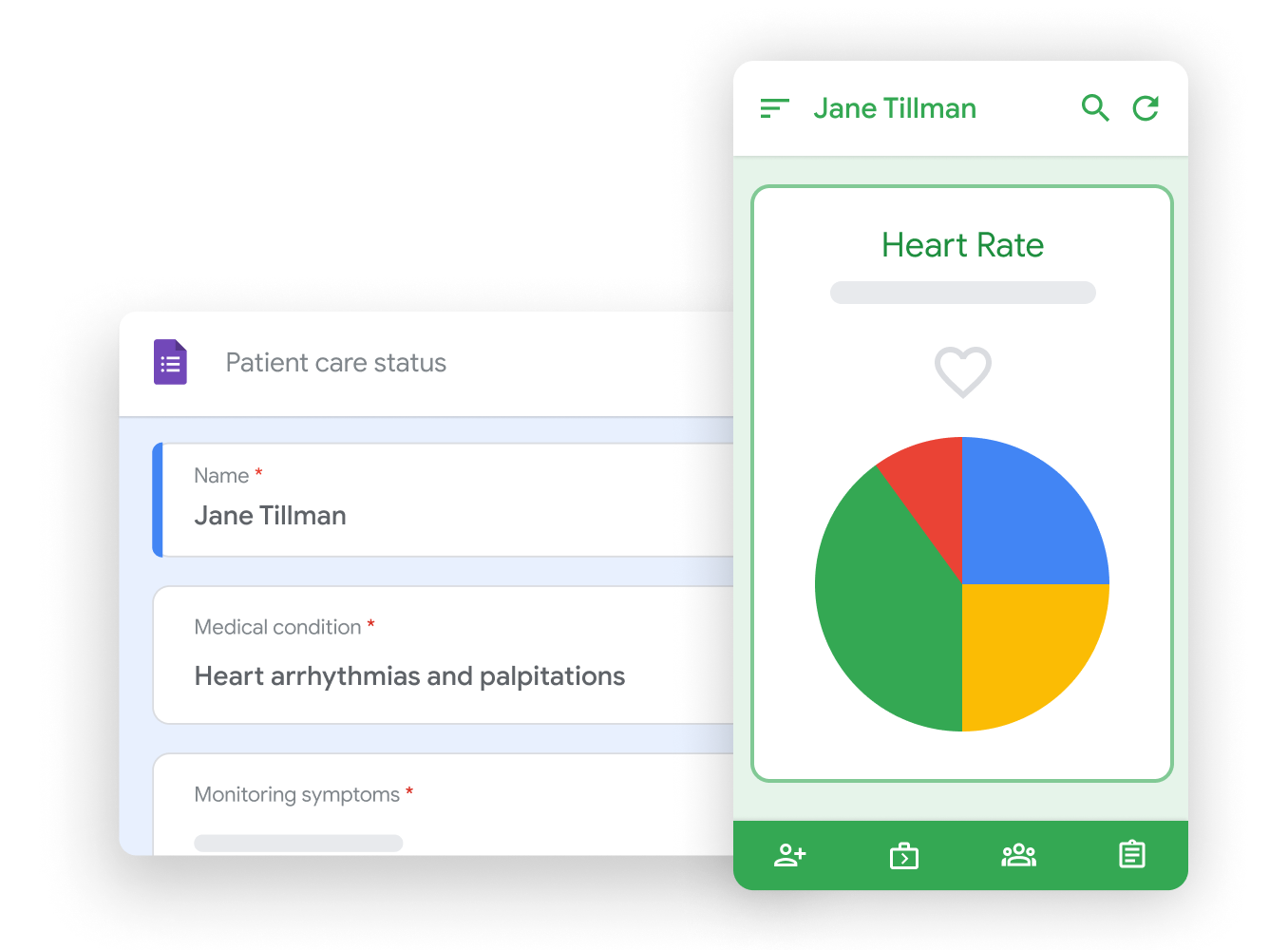 Imagen ilustrativa de Workspace - Análisis de un gráfico de frecuencia cardiaca con aplicaciones de AppSheet de Google