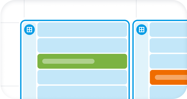 Diverse disponibilità del calendario in una sola visualizzazione su Calendar