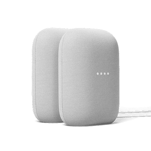 Room-filling Audio Package 2 Nest Audio speakers