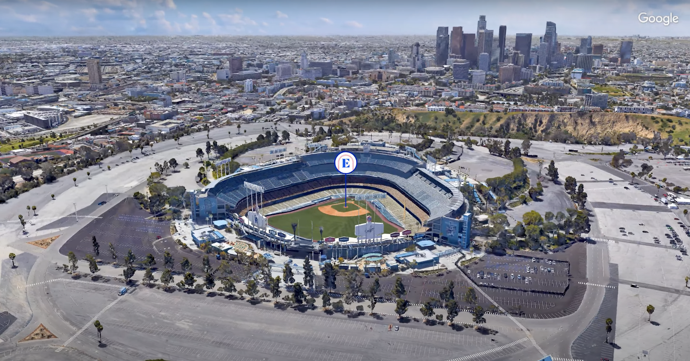 Dodger Stadium RocketView