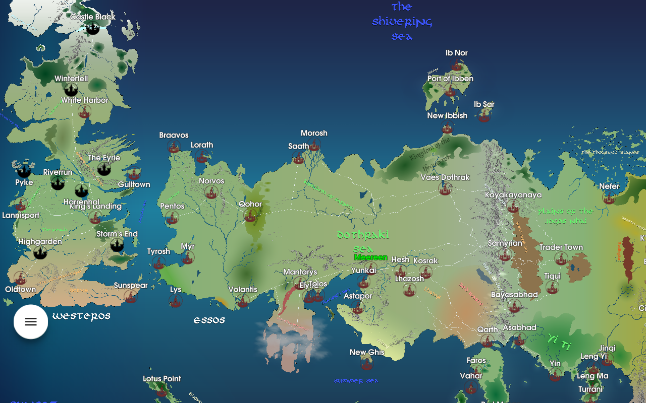 Games Of Thrones Map | World Map 07