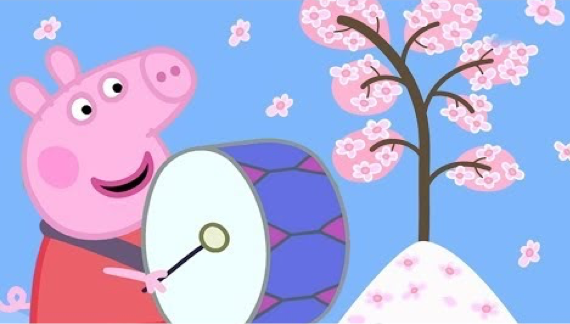 Peppa Moves to the Music