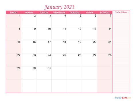 Webfree 2023 monthly calendar template service. 2023 calendar for notes printable word searches