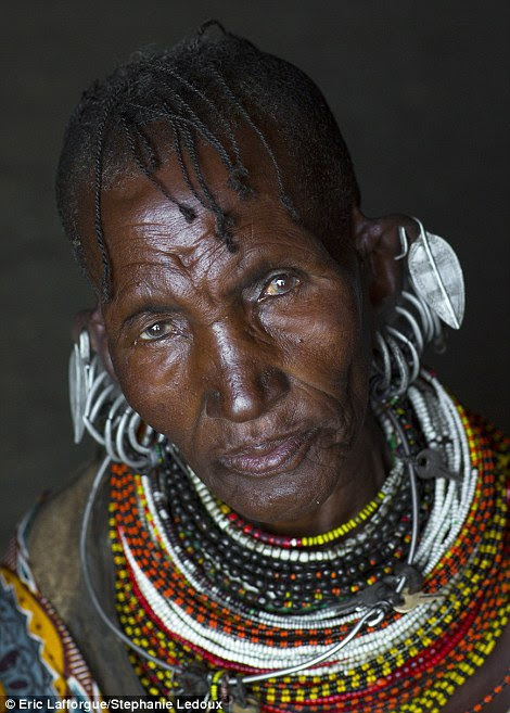 Elaborate: Men and women wear Nakaparaparal or ear ornaments